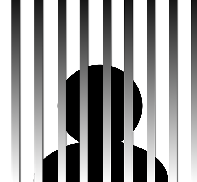 Image: Cartoon behind bars